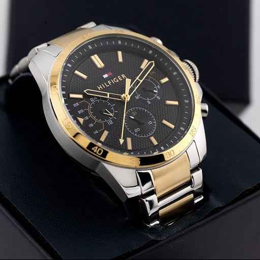 Tommy Hilfiger 1791559 Decker Men's Two-Tone Watch