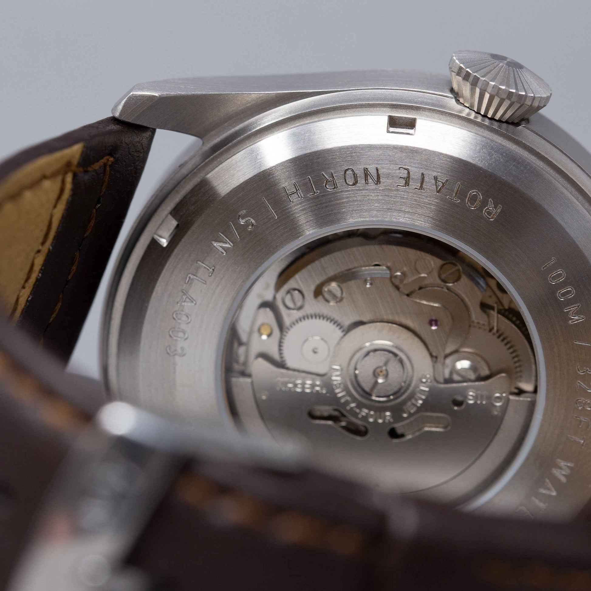 'Turbulence' Cat.1 Aviator's Watch (46mm) | Rook Black