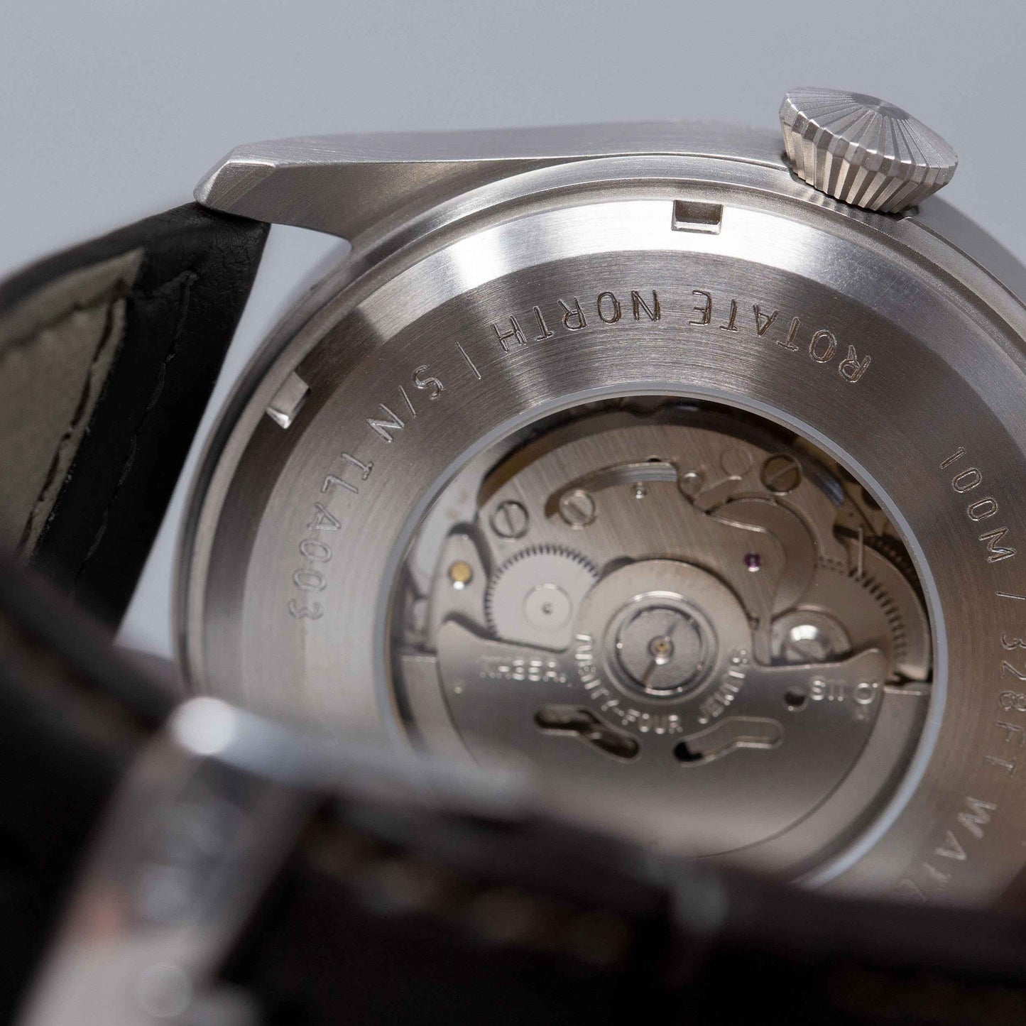 'Turbulence' Cat.1 Aviator's Watch (46mm) | Rook Black